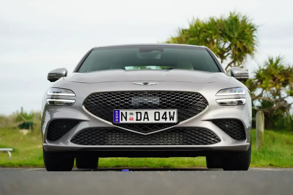 2024 genesis g70 3.3 sport luxury front view