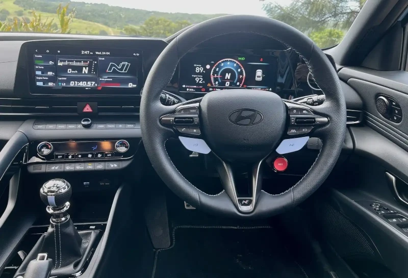 2024 hyundai i30 sedan n interior