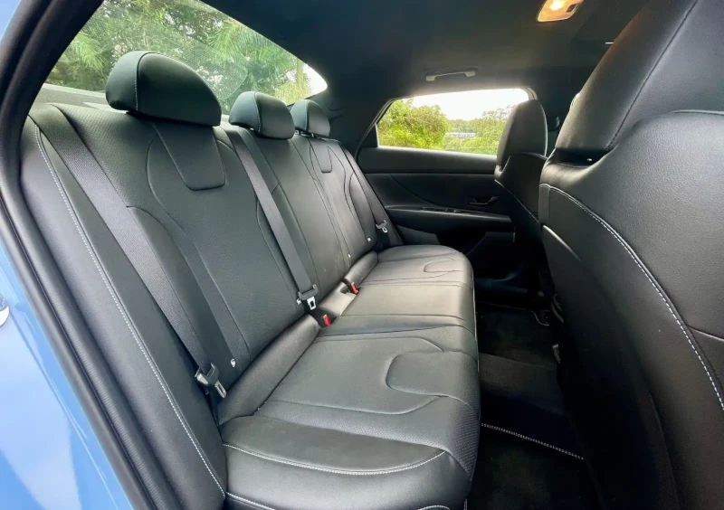 2024 hyundai i30 sedan n rear seat