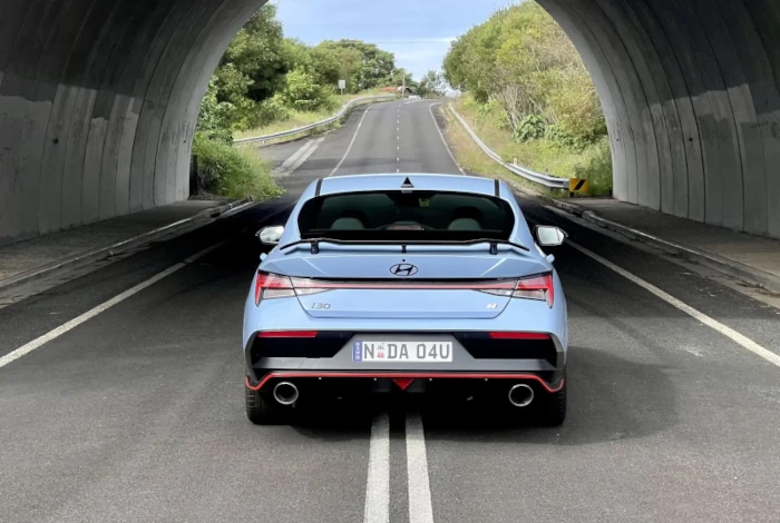 2024 hyundai i30 sedan n rear