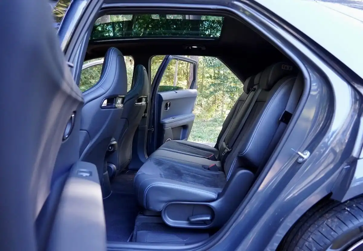 2024 hyundai ioniq 5 n rear seats