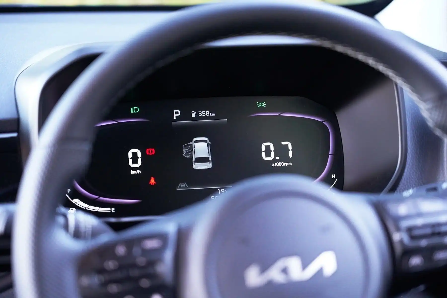 2024 kia picanto gt-line dashboard