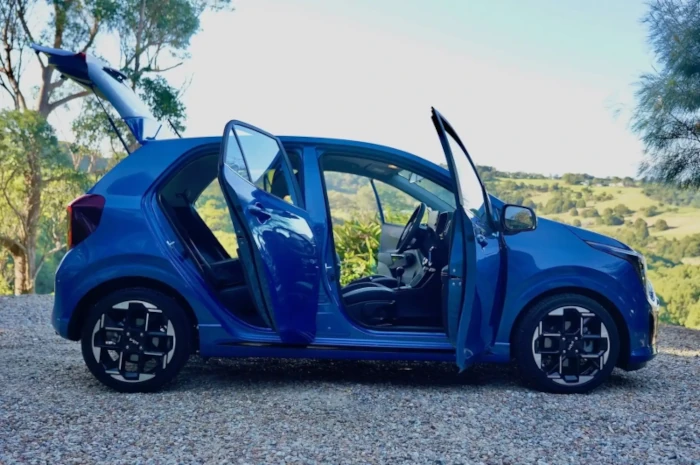 2024 kia picanto gt-line doors open