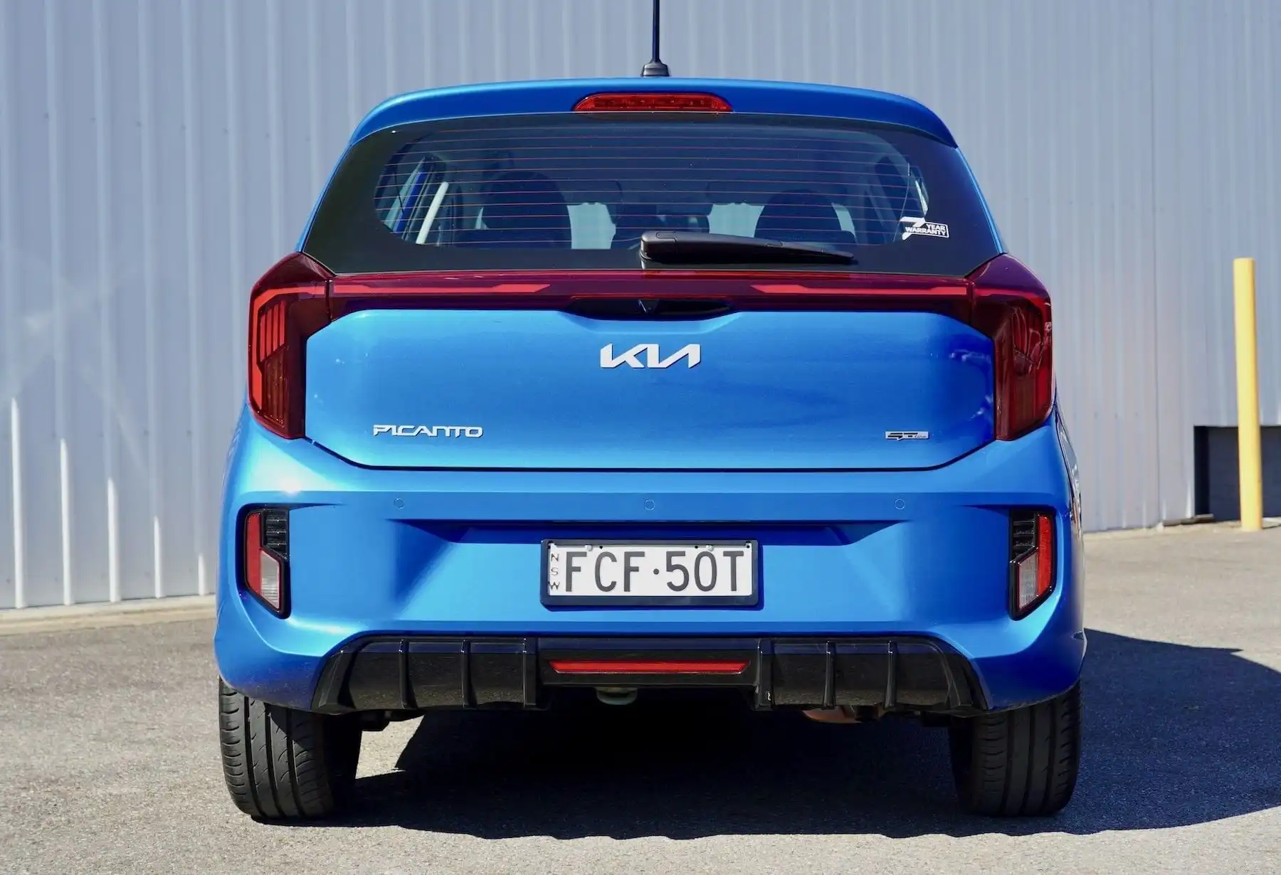 2024 kia picanto gt-line rear-view