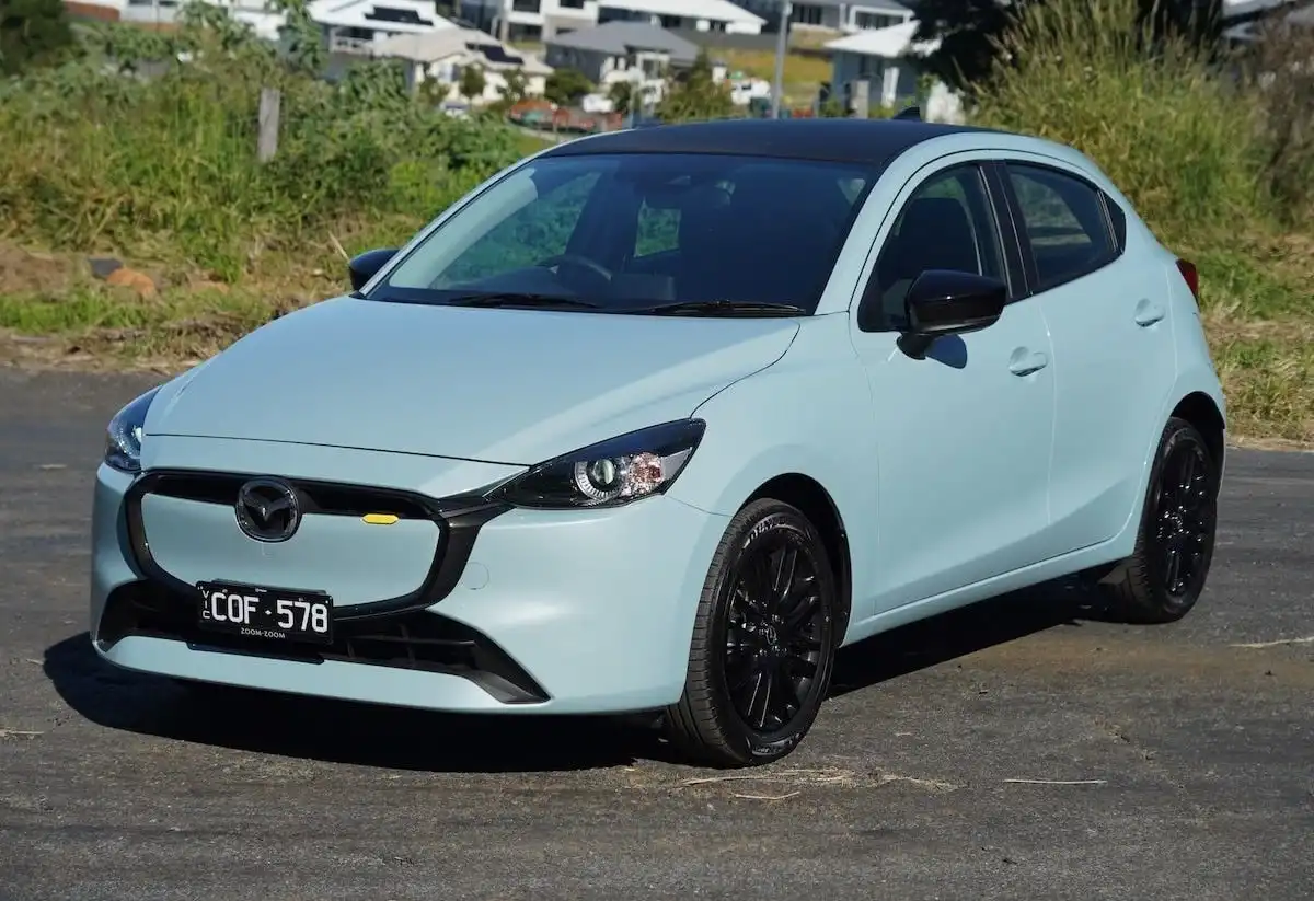 2024 mazda 2 pure sp front view