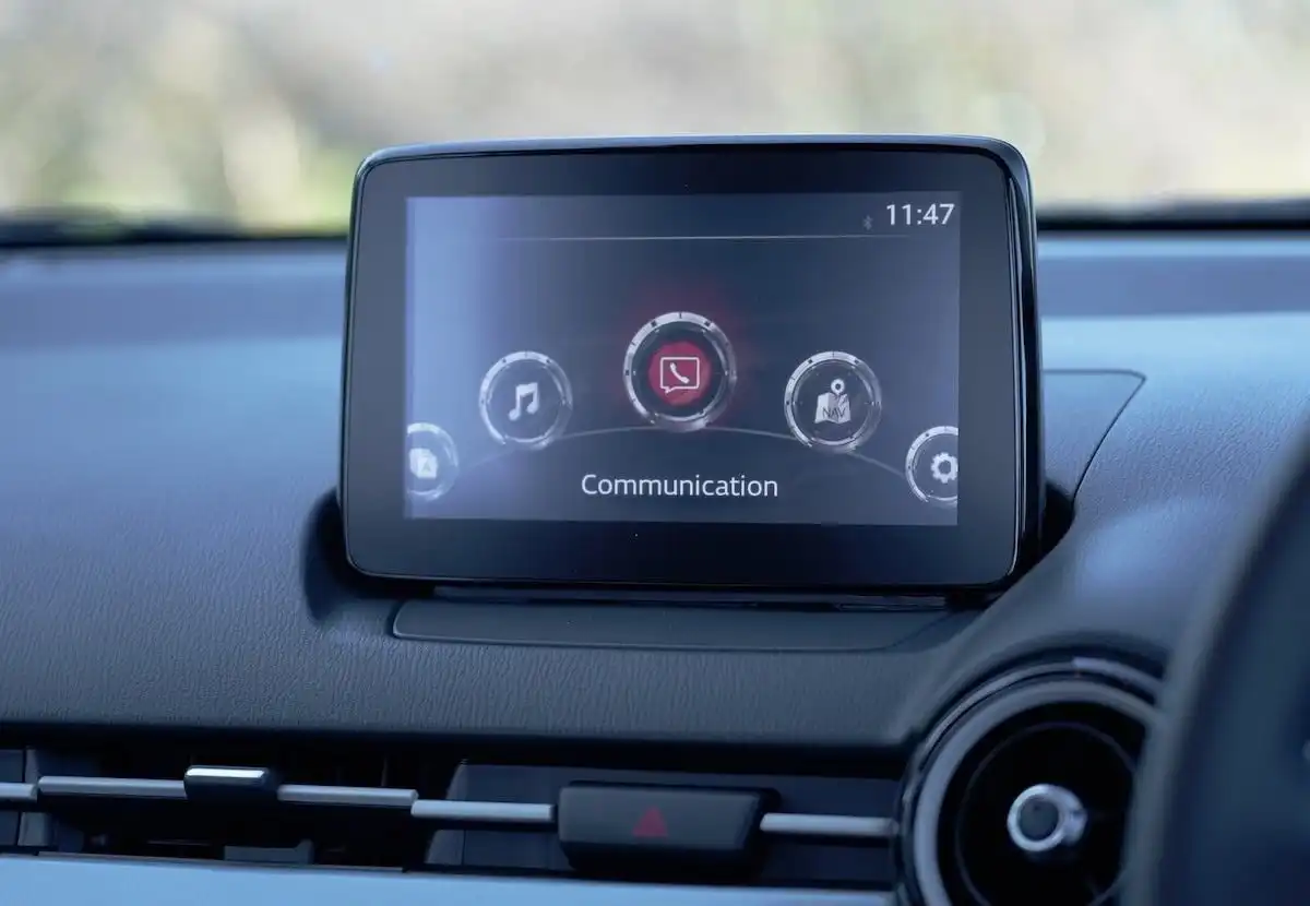 2024 mazda 2 pure sp infotainment system