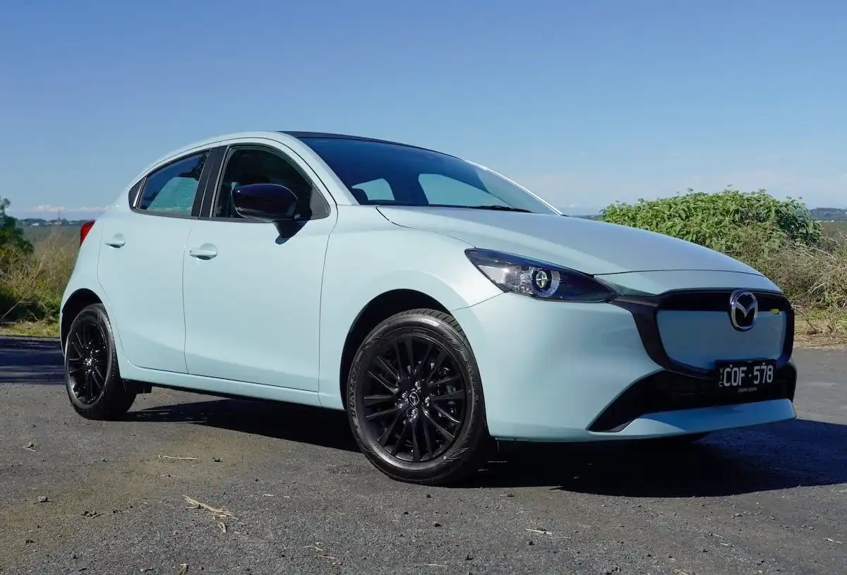 2024 mazda 2 pure sp side view