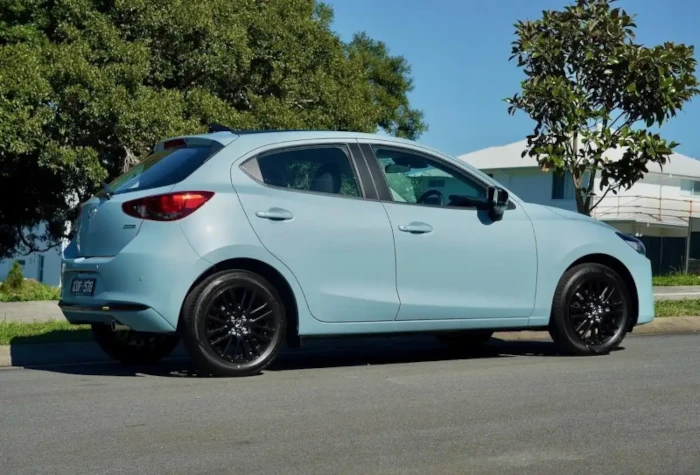 2024 mazda 2 pure sp side