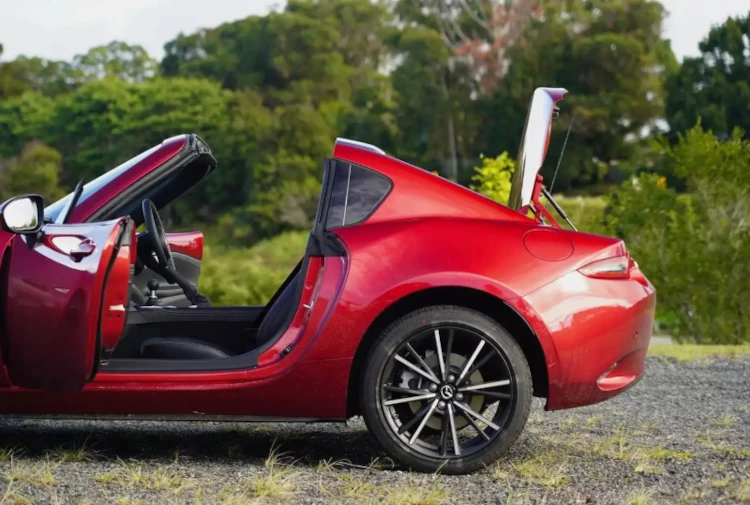 2024 mazda mx-5 rf gt boot open