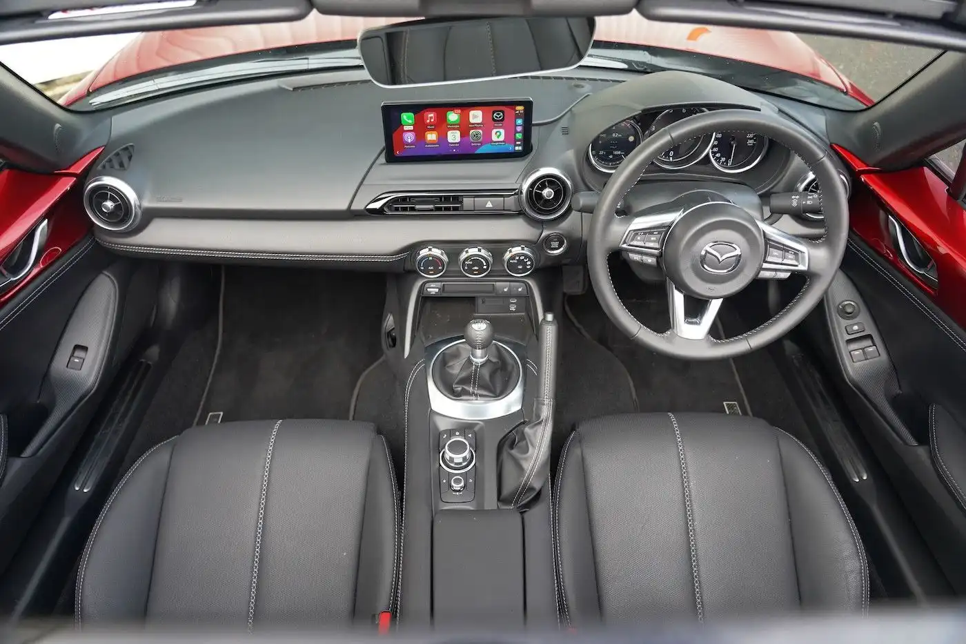 2024 mazda mx-5 rf gt interior front