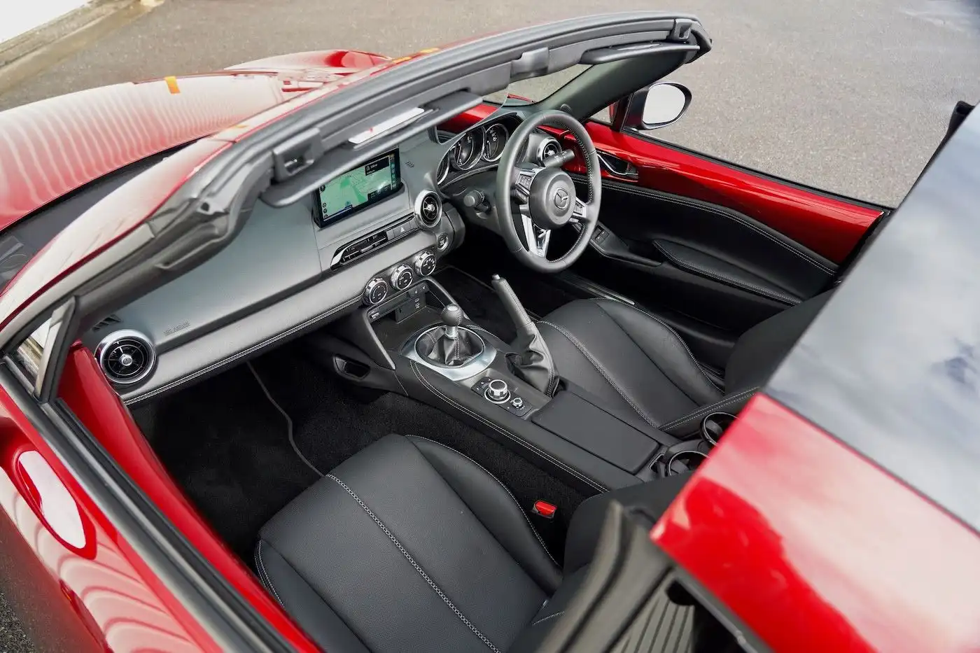 2024 mazda mx-5 rf gt interior