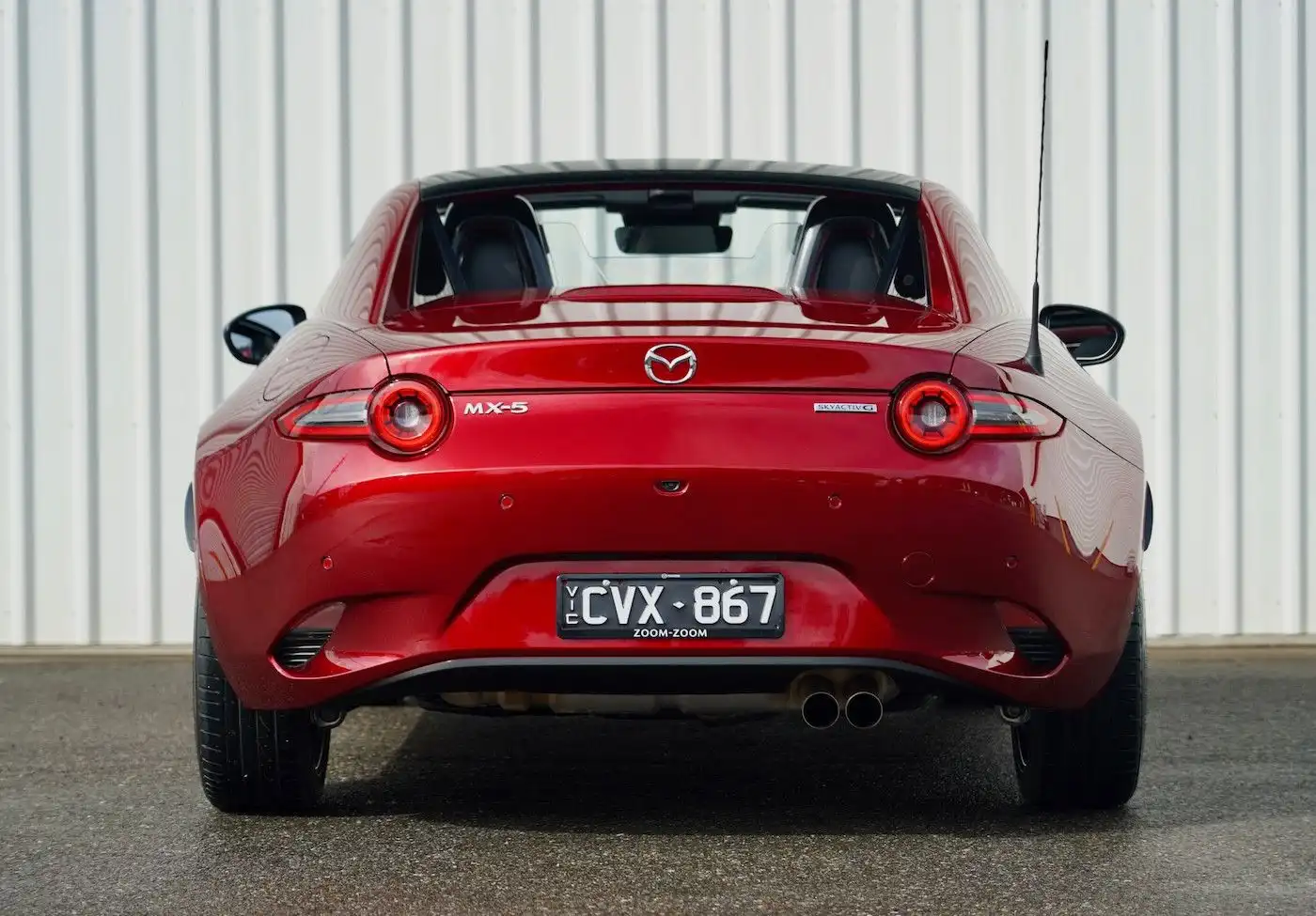 2024 mazda mx-5 rf gt rear