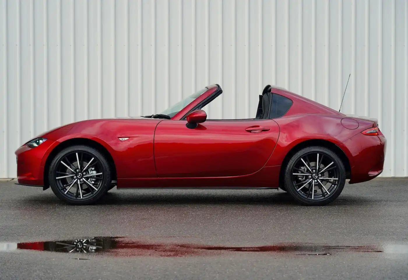 2024 mazda mx-5 rf gt roof down