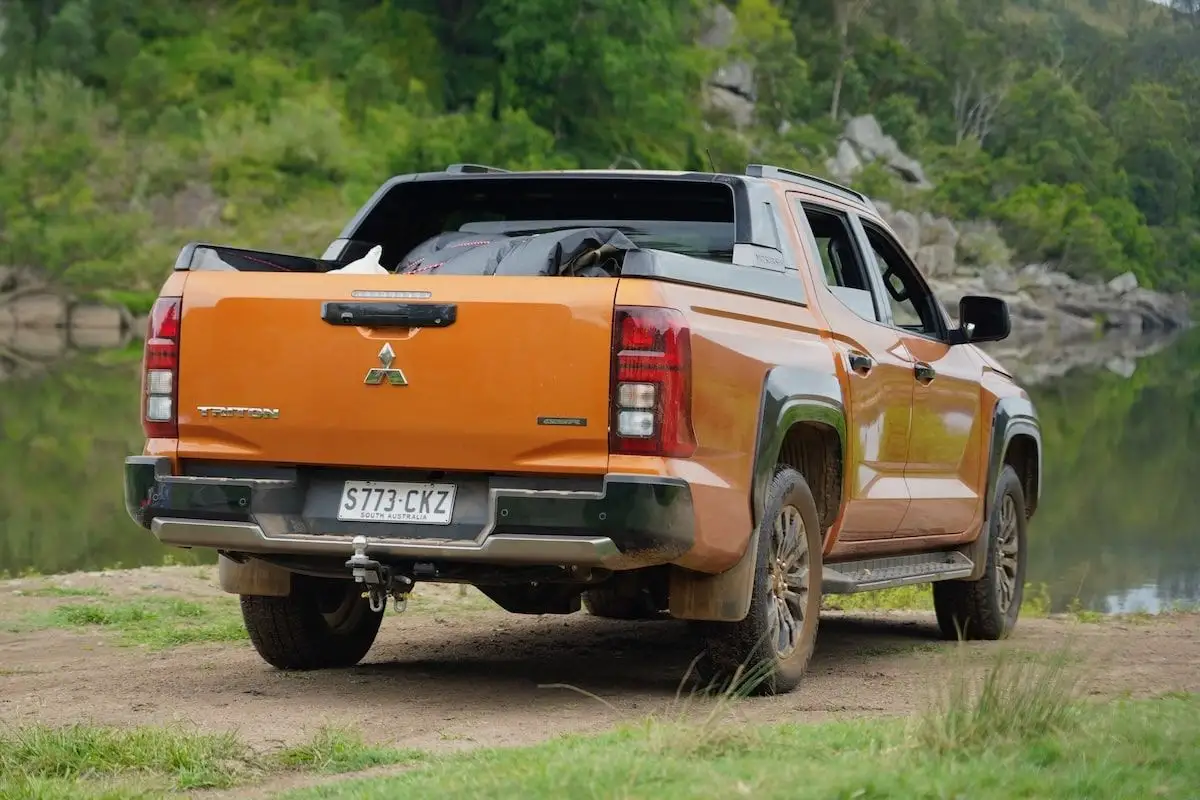 2024 Mitsubishi Triton GSR Rear look