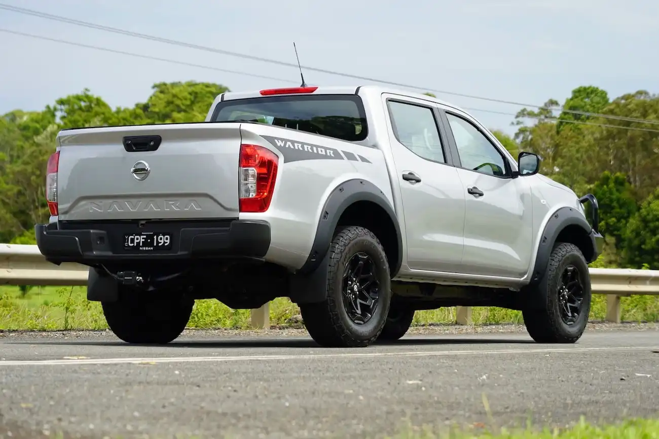 2024 nissan navara sl warrior 4x4 back