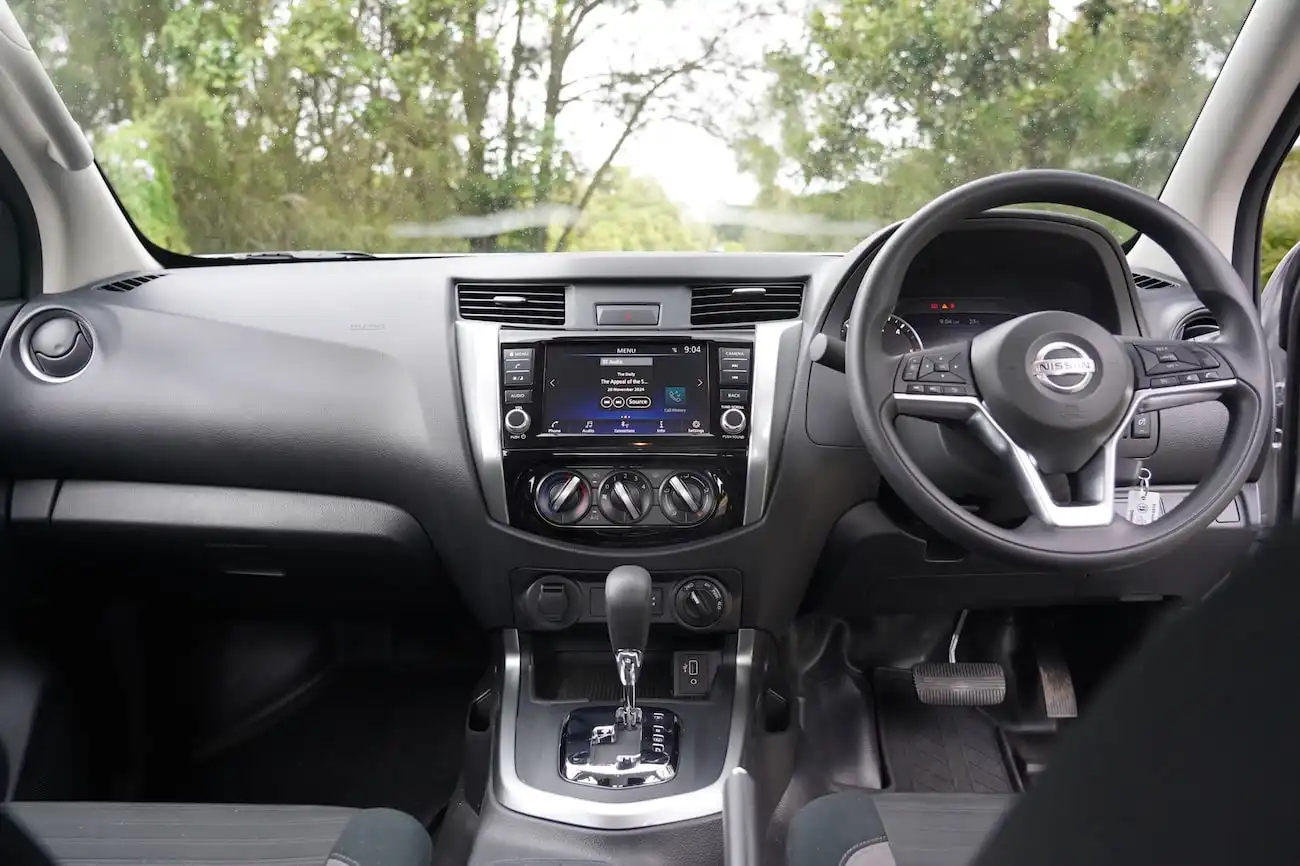 2024 nissan navara sl warrior 4x4 interior front