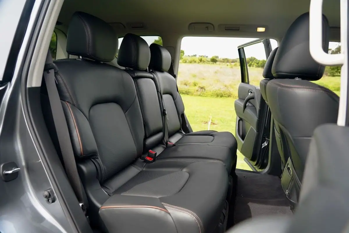 2024 Nissan Patrol Ti Warrior Back seats