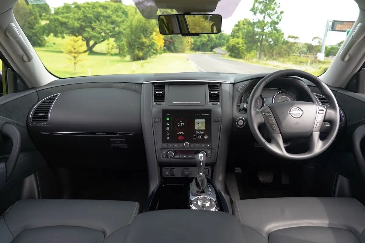 2024 Nissan Patrol Ti Warrior Cockpit