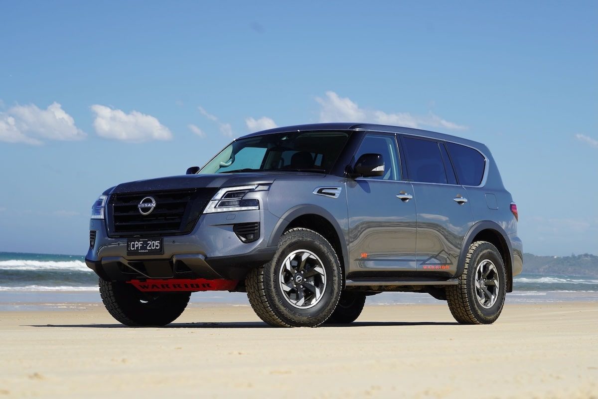 2024 Nissan Patrol Ti Warrior Front Passenger side