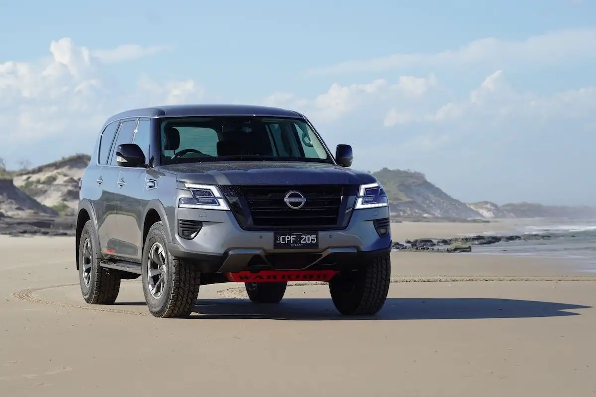 2024 Nissan Patrol Ti Warrior Front view