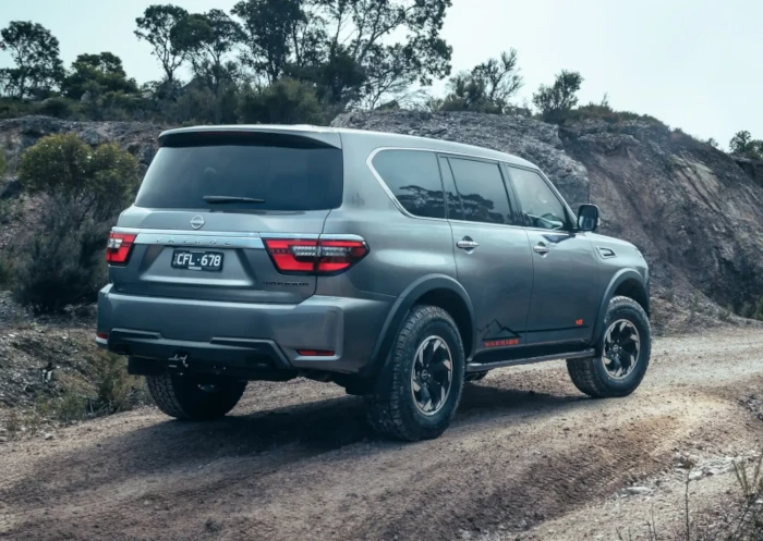 2024 nissan patrol warrior rear