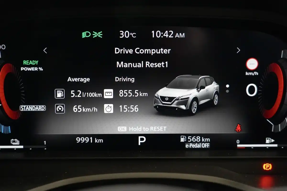 2024 nissan qashqai ti e-power drive computer