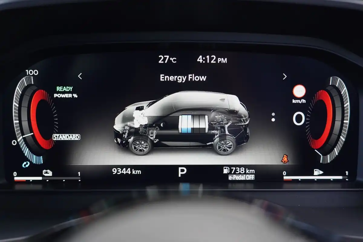 2024 nissan qashqai ti e-power energy flow