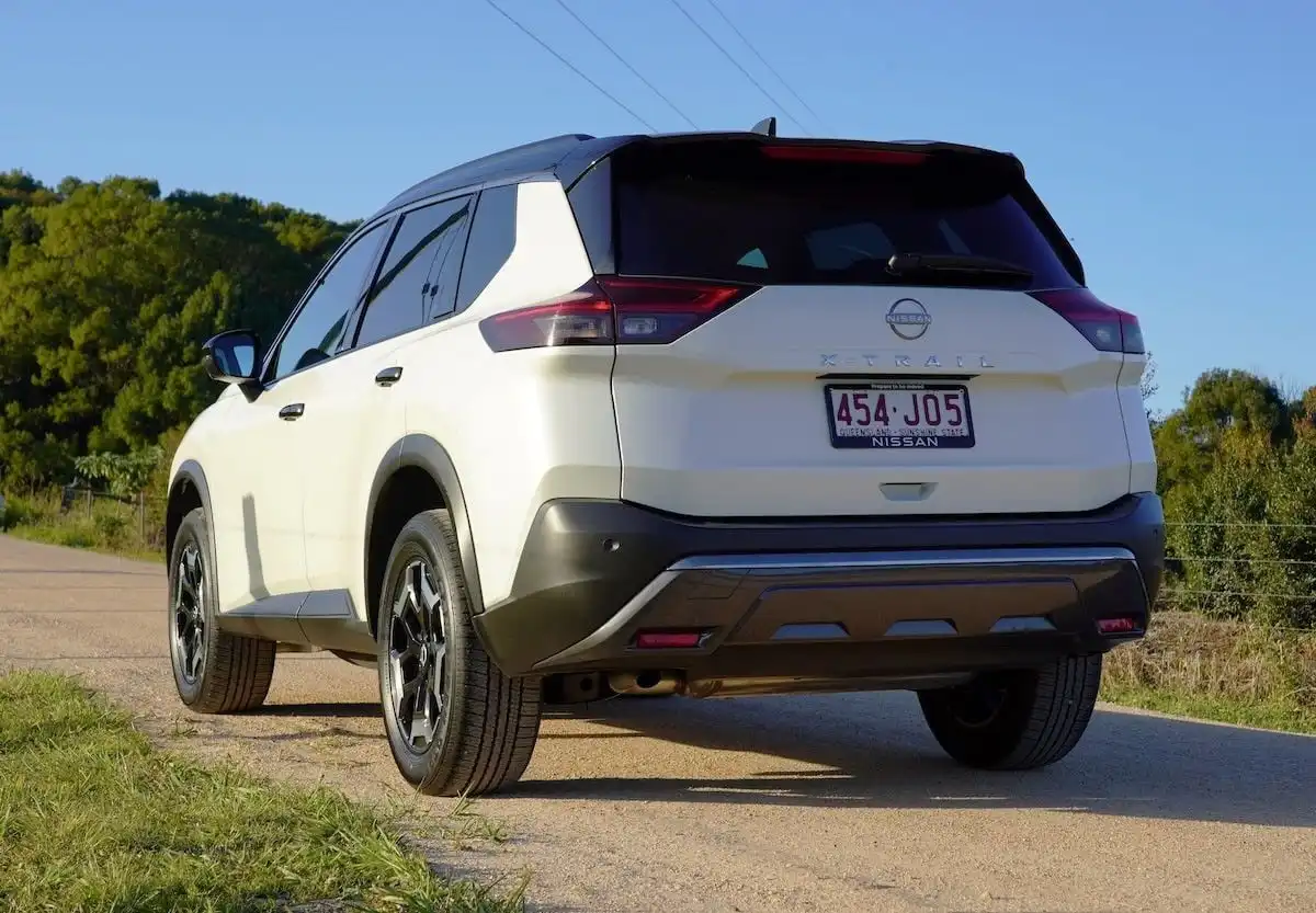 2024 nissan x-trail n-trek 2wd rear