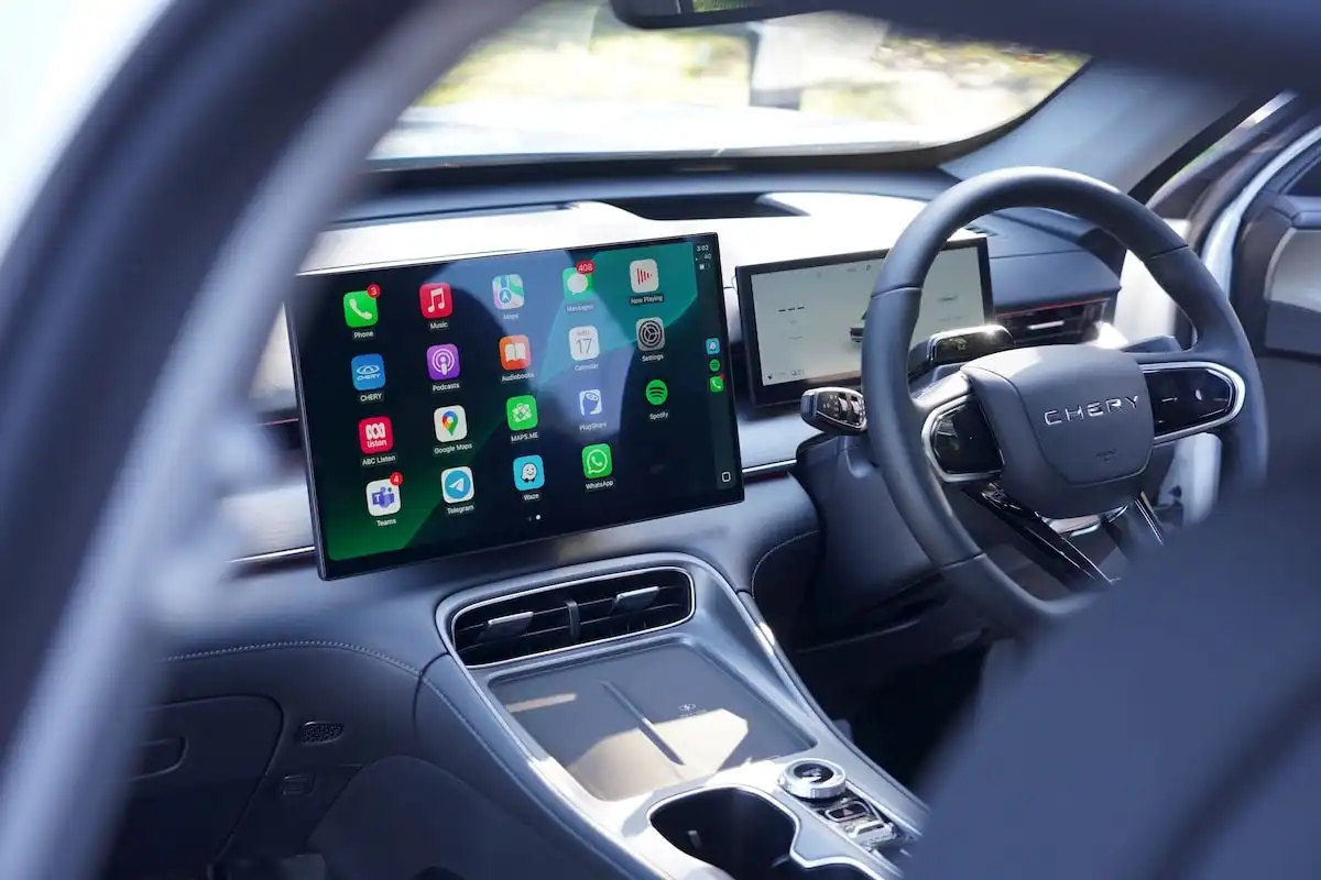 2025 chery tiggo 8 super hybrid ultimate phev infotainment system