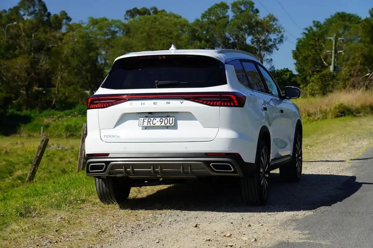2025 chery tiggo 8 super hybrid ultimate phev tailgate